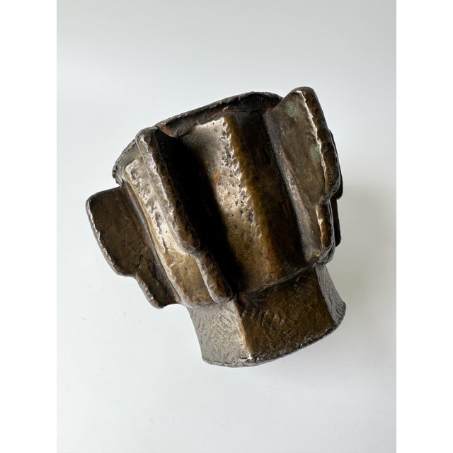 Antique - Heavy Bronze Mortar and Pestle For Sale - Image 4 of 11