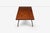 Wood Arthur Espenet Carpenter Wrought Iron Coffee Table in Narra Wood 1960 For Sale - Image 7 of 11