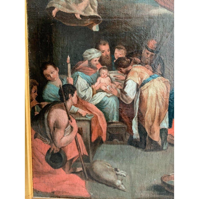 Asian French School, 17th Century: The Circumcision of Christ For Sale - Image 3 of 4