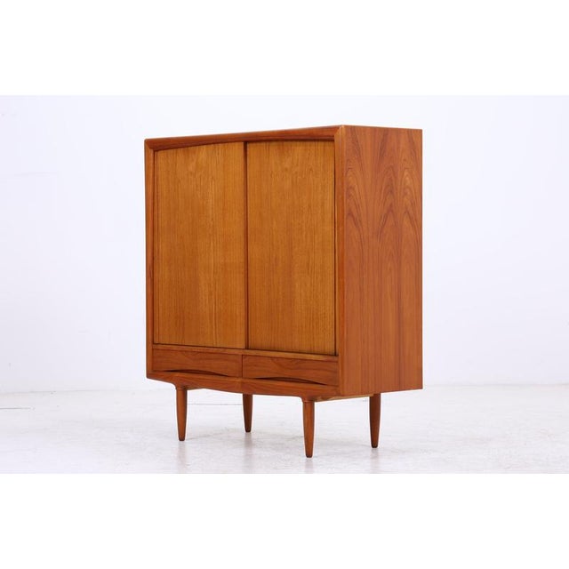 Vintage Teak Cabinet with 2 Doors by Axel Christensen for Aco Møbler For Sale - Image 18 of 18