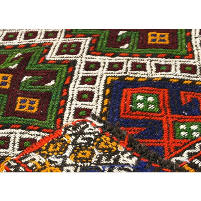 1950s Turkish Kilim For Sale - Image 4 of 6