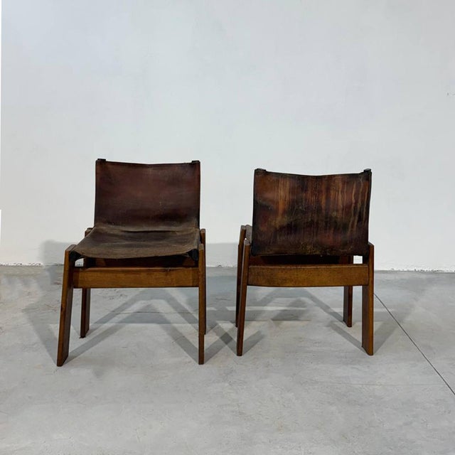 Scarpa Monk Design Chairs, 1970s, Set of 6 For Sale - Image 6 of 13