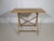 1970s Vintage Garden Furniture Set in Wood, 1970s, Set of 3 For Sale - Image 5 of 11