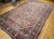 Vintage Oversized Persian Mahal-Sultanabad Rug, Hand-Knotted Wool, Floral Pattern, Red & Navy, 11x17 For Sale - Image 16 of 16