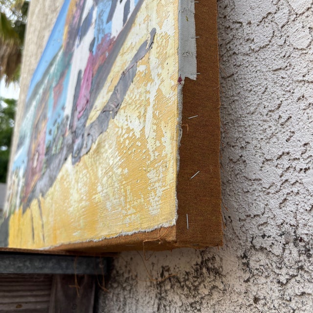 1960s Paul Blaine Henrie “Views of Hyde St” Large Mid-Century Oil Painting For Sale - Image 12 of 16