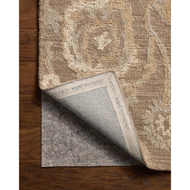 Chris Loves Julia x Loloi Dorothea Bark / Stone 8'-6" x 11'-6" Area Rug For Sale In Dallas - Image 6 of 6