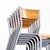 French Grey Stacking Dining Chairs from Mullca, 1950s, Set of 9 For Sale - Image 4 of 11