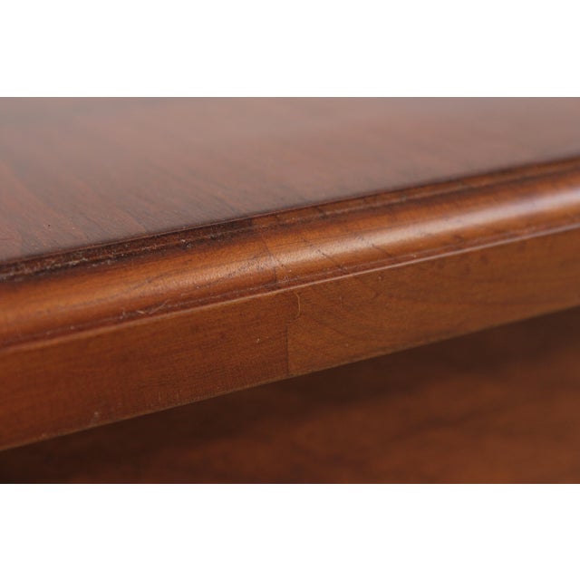 Stickley Cherry Regency Style Dining Table For Sale - Image 16 of 18