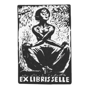 1930s Female Nude Woodblock