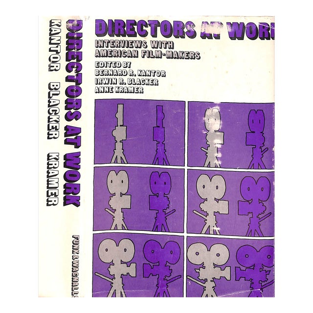 "Directors at Work: Interviews With American Film-Makers" 1970 Kantor, Bernard R., Blacker, Irwin R., and Kramer, Anne [Edited By] For Sale