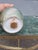 1950s Finzi Porcelain Vase in Green, 1950s For Sale - Image 5 of 8