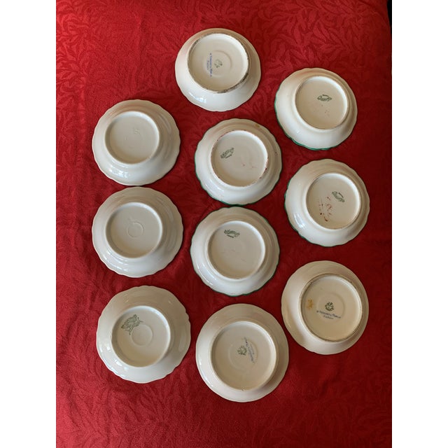 Limoges, France Late 20th Century Sets of French Tip Trays- 30 Pieces For Sale - Image 4 of 13