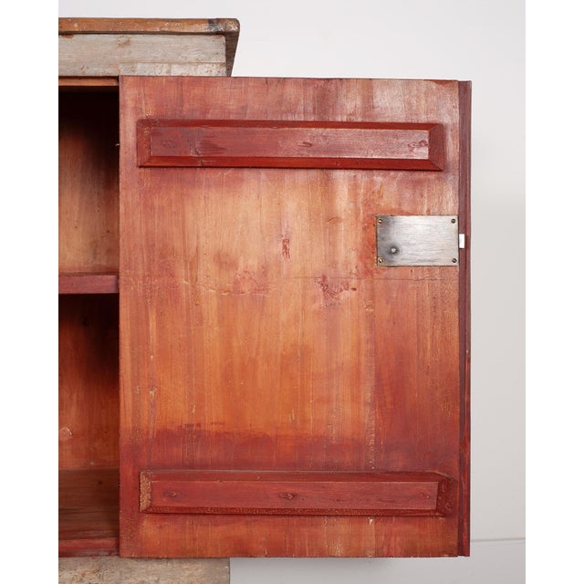 Pair of Italian Venetian Faux Marble Top Painted Cabinets For Sale - Image 12 of 18