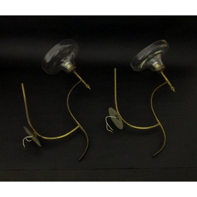 1940s Italian Wall Lamps by Gio Ponti, 1940s, Set of 2 For Sale - Image 5 of 6