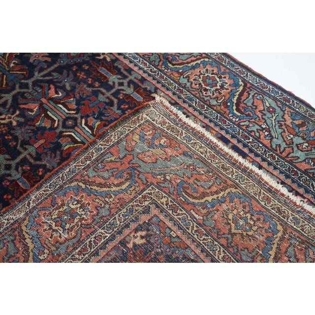 Traditional Antique Bidjar Rug 4'4'' x 6'4'' For Sale - Image 3 of 11