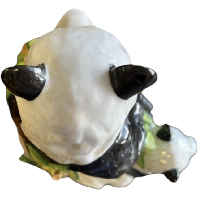 1990s Lynn Chase 1999 Porcelain Panda & Cub Signed/ Dated / Numbered For Sale - Image 5 of 8
