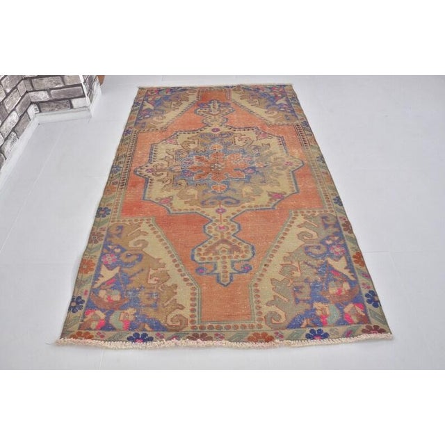 Antique Wool Turkish Arae Rug For Sale - Image 9 of 10