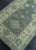 Navy Blue Turkish Oushak Rug 2'9" x 7'6" #19136 For Sale - Image 8 of 8