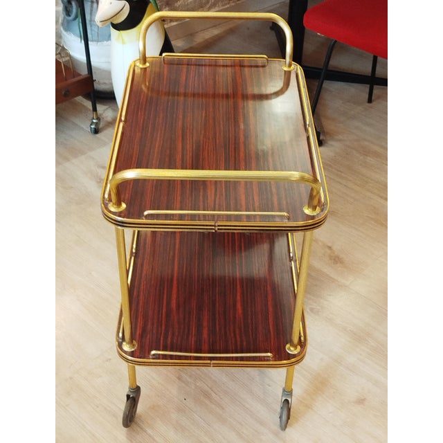 Auxiliary Bar Trolley, Spain, 1960s For Sale - Image 9 of 10