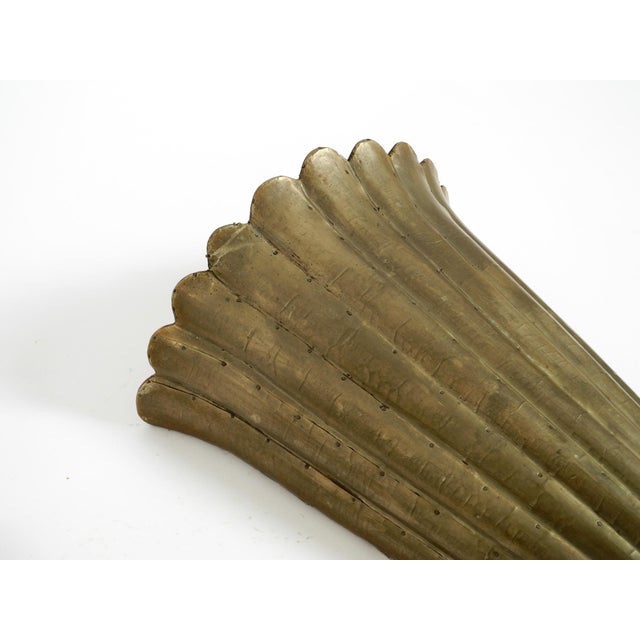 Wall Lamps Made of Wood with Aluminum Cladding, 1950s, Set of 2 For Sale - Image 13 of 18