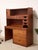 Mid 20th Century Vintage Mid-Century Modern Teak Secretary Desk With Fold-Down Writing Surface For Sale - Image 5 of 12
