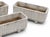 Large Rectangular Stone Planters, 1960s, Set of 3 For Sale - Image 3 of 7