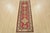 Farmhouse Kazak Runner 2’2” X 6’3” Red Wool Tribal Hand-Knotted Oriental Rug For Sale - Image 3 of 10