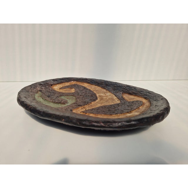 1960s Mid-Century Ceramic Bowl from Buchtal, 1960s For Sale - Image 5 of 7