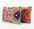 This beautiful 16'' x 24'' pillow cover set was made from authentic Turkish rug pieces. Bright colors of wool adorn the...