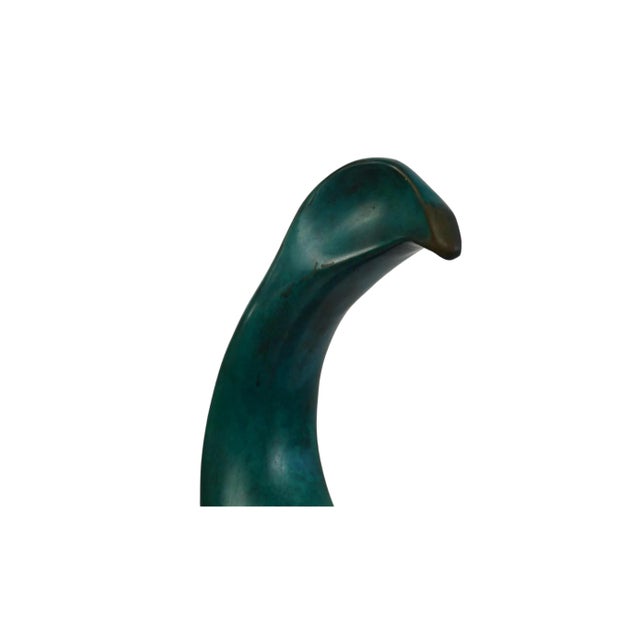 Colin Webster Watson, Large Bronze Modernist Biomorphic Sculpture Abstract Bird Colin Webster Watson For Sale - Image 9 of 18