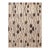 Modern Cream Colored Hand Knotted Room Size Rug For Sale