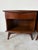 Wood 1940’s Art Deco Solid Mahogany Nightstands With Drawer & Open Shelf – A Pair For Sale - Image 7 of 18
