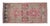 1970s Hand-Knotted Turkish Petite Rug Low Pile Faded Colors DoorMat Yastik Rug - 20'' X 44'' For Sale - Image 5 of 13