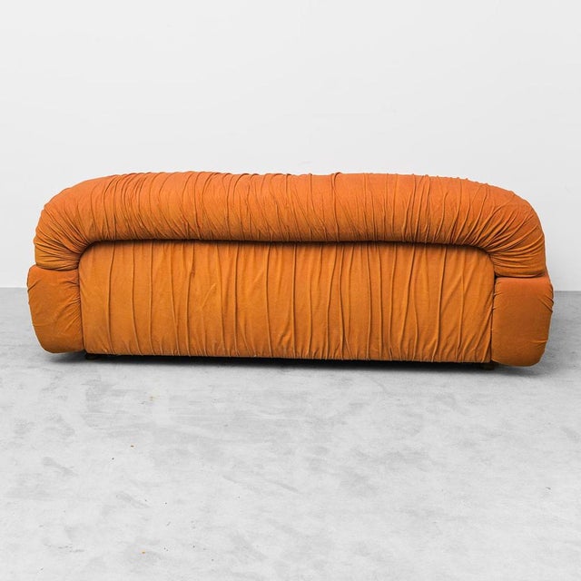 1970s Califfo 3-Seater Fabric Sofa, from Beka, 1970s For Sale - Image 5 of 11