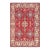 Southwestern Kazak Red/Beige Wool Rug - 5'8''x7'9'' For Sale