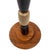 Antique Early 1900s Folk Art Handmade Cattle Horn Trophy Cup / Loving Cup W/ Mahogany Wood Base - 15.5" H For Sale - Image 17 of 18