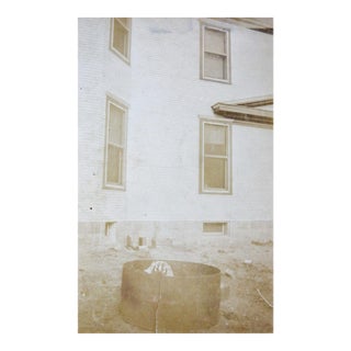 Early 20th Century Photograph Badger in a Barrel RPPC For Sale