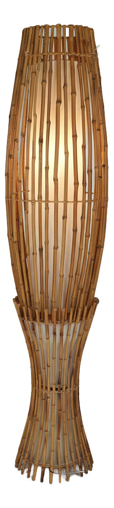 Bamboo Floor Lamp by Franco Albini for Vivai Del Sud, 1960s