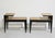 Mid-Century Modern 1950s MCM Atomic Two-Tier End Table - Set of 2 For Sale - Image 3 of 13