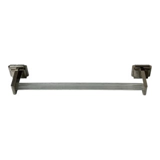Sherle Wagner Glass Towel Bar For Sale