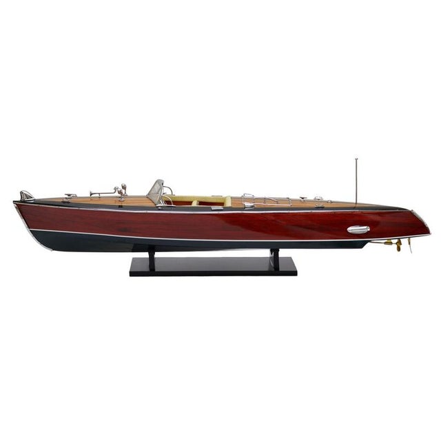 Art Deco Motorboat Model, France, 1930s For Sale - Image 6 of 7