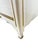 Vintage French Provincial Six-Drawer Dresser in Cream and Gold With Louis XV Details For Sale - Image 12 of 17