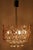 Mid-Century Modern Gilt Brass Facet Cut Crystal Glass Chandelier from Palwa, 1970s For Sale - Image 3 of 15