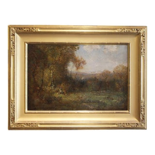 Circa 1900 American Oil on Canvas Painting by Frederick Ballard Williams For Sale