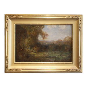 Circa 1900 American Oil on Canvas Painting by Frederick Ballard Williams