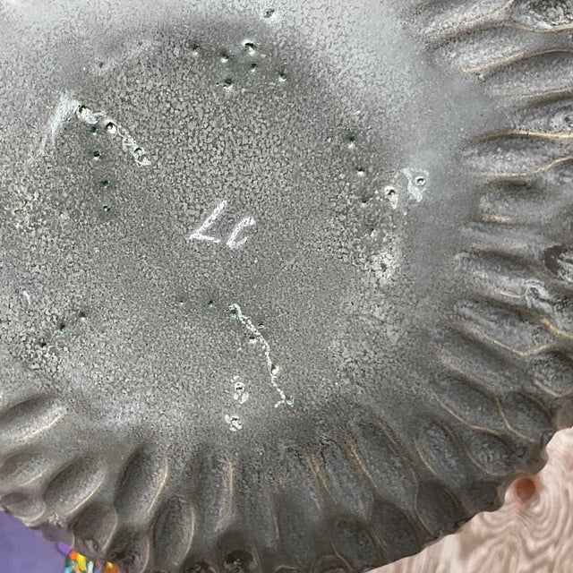 Vintage Boho Signed Studio Pottery Vase For Sale In West Palm - Image 6 of 6