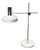 Mid-Century Modern German Minimalist White and Chrome Table Lamp from Kaiser Leuchten, 1960s For Sale