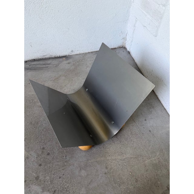 Postmodern Magazine Rack, 1980s For Sale - Image 14 of 18