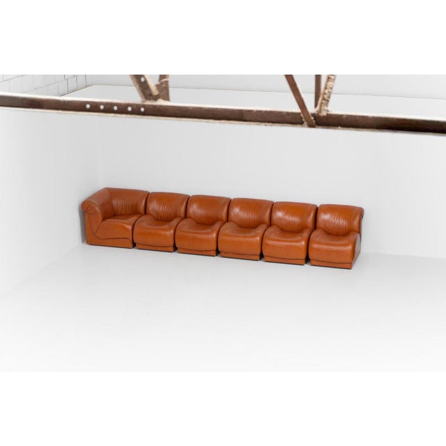 1970s Modular Sofa by Doimo Salotti, Set of 6 For Sale - Image 5 of 18