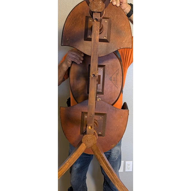Wood Vintage Mersman Mahogany 3 Tied Table Beautiful For Sale - Image 7 of 13